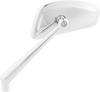 Arlen Ness Mirror - Tearchop - Side View - Teardrop - Chrome - Left 510-005