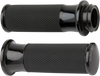 Arlen Ness Grips - Smoothie - Tbw - Black 07-323