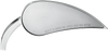 Arlen Ness Mirror - Rad Iii - Side View - Teardrop - Chrome - Right 13-091
