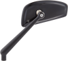 Arlen Ness Mirror - Tearchop - Side View - Teardrop - Black - Left 510-004