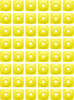 Woody'S Support Plates - Hi Vis - Square - 48 Pack Asg-3830-48