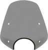 Memphis Shades Pop Top Windshield - 7" Headlight Cut Out - Black Smoke Mep55112