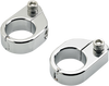 Biltwell O/S Speed Clamps - Chrome - Straight 6907-105