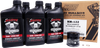 Klotz Oil Oil Change Kit - Indian Powerplus - 15W-60 Kh-122