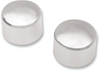 Drag Specialties Axle Caps - Chrome - Front - Pair