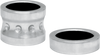 Covingtons Axle Spacers - Dimpled - Chrome - With Abs - Pair C0015-C