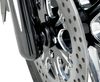 Covingtons Axle Spacers - Dimpled - Black - Non-Abs - Pair C0013-B
