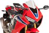 Puig Hi-Tech Parts Race Windscreen - 13" - Clear - Honda 9407W
