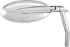 Performance Machine (Pm) Mirror - Vision - Side View - Oval - Chrome - Left/Right 0064-2029-Ch