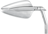 Performance Machine (Pm) Mirror - Vision - Arrow Xl - Side View - Triangle - Chrome - Left/Right 0064-2032-Ch