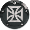 Accutronix Points Cover - Maltese Black - Twin Cam C1605-Cb