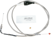 Barnett Stainless Steel Idle Cable - Cruise - +8" 102-30-41004-8