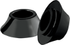 Rc Components Tapered Axle Spacer - Front - Black - No Abs - '00-'07 Flh Hd-Spcr-1B