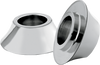 Rc Components Tapered Axle Spacer - Front - Chrome - No Abs - '00-'07 Flh Hd-Spcr-1C