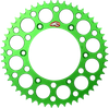 Renthal Rear Sprocket - 53 Tooth - Green - Kawasaki 112U-520-53Gegn