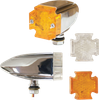 Emgo Led Maltese Deco Lights - Amber And Clear Lens 61-99150