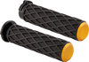 Arlen Ness Grips - Diamond - Cable - Gold 500-014