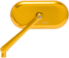 Arlen Ness Mirror - Side View - Oval - Gold - Left 13-175