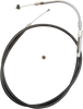 Barnett Black Vinyl Clutch Cable - +6" - Victory 101-85-10008-06