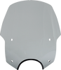 Memphis Shades Alley Cat Windshield - 7" Headlight Cut Out - Black Smoke Mep56112