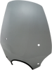 Memphis Shades El Paso Windshield - 19" - 7" Headlight Cutout - Black Smoke Mep5223