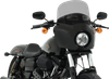 Memphis Shades Road Warrior Windshield - Vented - Black Smoke -11" Mep87412