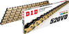 Did 520 Vo Drive Chain - Gold & Black - 110 Link M520Vog110Fb