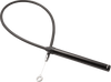 Black Vinyl Clutch Cable - +7" 06-0464