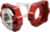 Works Connection Elite Axle Block Kit - Red - Gas Gas/Husqvarna/Ktm 17-256