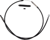 High-Efficiency Black Vinyl Clutch Cable - +8" 101-30-10063-8