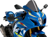Puig Hi-Tech Parts Race Windscreen - 11-1/4" - Dark Smoke - Gsx-R 3631F