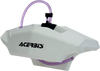 Acerbis Handlebar Auxiliary Gas Tank - 0.6 Gallon - White 2300330002