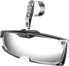 Seizmik Mirror - Halo R - Rear View - Rectangle - Silver - 1-3/4" 56-18024