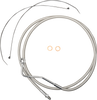 Magnum Shielding Mid Brake Line - Abs - Polished Stainless As57015