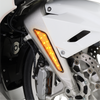 Show Chrome Led Marker Lights - Clear Lens/Amber Leds - Gl1800 52-922A
