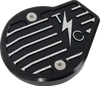 Cam Cover - Gen 2 - Finned - Twice Cut - Black - M8 Tsc-3029-4