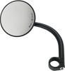 Biltwell Mirror W/Mount - Round - Black 6503-501-131
