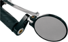Joker Machine Folding Bar-End Mirror - 3-1/4" - Black 09-303B
