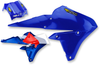 Cycra Powerflow Shrouds - With Air Box Cover - Blue 1Cyc-1778-62
