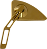 Pro-One Perf.Mfg. Mirror - Mini W/V2 Cut-Out Stem - Gold - Left 102120Tin