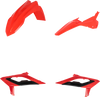 Acerbis Standard Replacement Body Kit - Oem Red/Black 2979467705