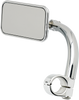 Biltwell Rectangular Clamp-On Mirror - 7/8" - Chrome 6502-278-501