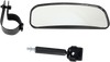Moose Utility Mirror - Auto-Style - Rear View - Wide Angle - Rectangle - Black - 2" 56-18052A