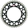Renthal Twinring Rear Sprocket - 48 Tooth - Black 1540-520-48Gpbk