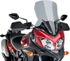 Puig Hi-Tech Parts New Generation Windscreen - 21-1/4" - Smoke - V-Strom 650 5895H