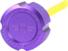 Figurati Designs Performance Magnetic Oil Dipstick - Knurled - Purple - M8 Touring/Trike Fdp01-M8Kn-P