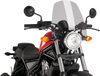 Puig Hi-Tech Parts New Generation Windscreen - 16-1/2" - Smoke - Rebel 500 9462H