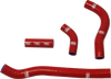 Oem Fit Radiator Hose Kit - Red - Honda Hon-126-Rd