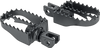 Burly Brand Mx Footpegs - Driver - Black B13-1200B