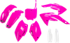 Ufo Body Kit - Neon Pink/White - Honda - Crf150R Hokit111F@P